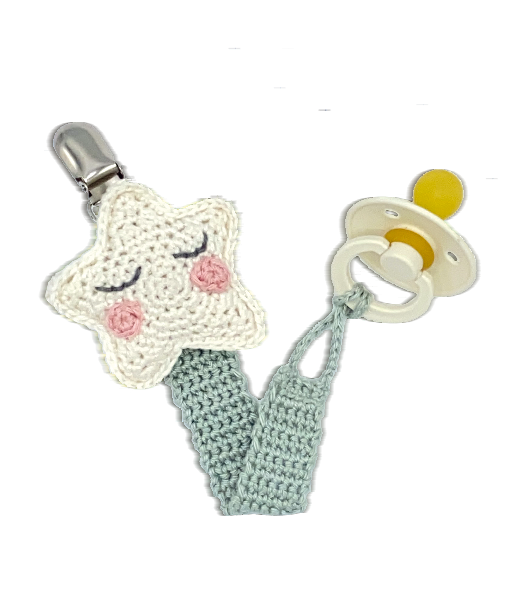 Pacifier Clip Star