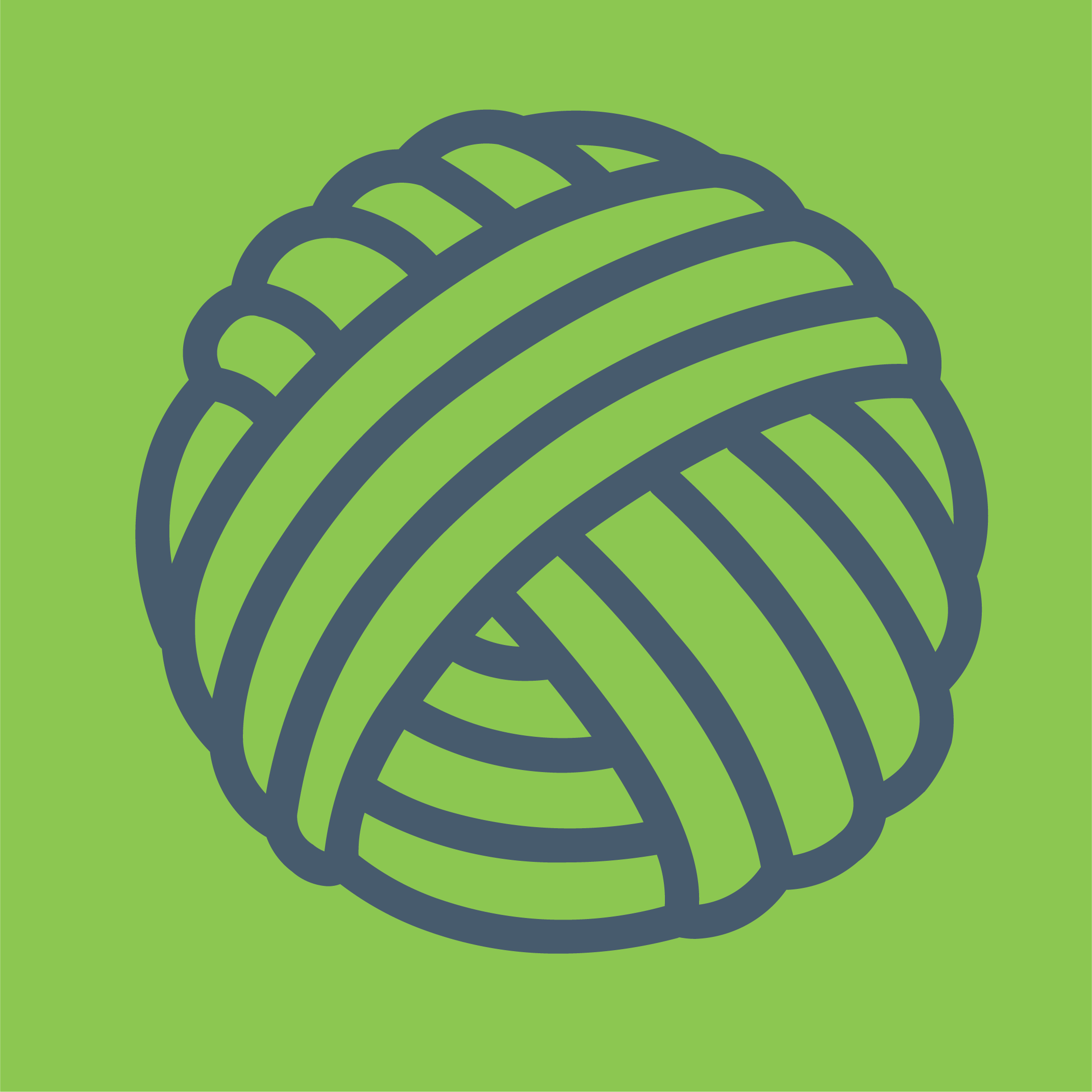 =?UTF-8?Q?Groen_gem=C3=AAleerd_garen?=