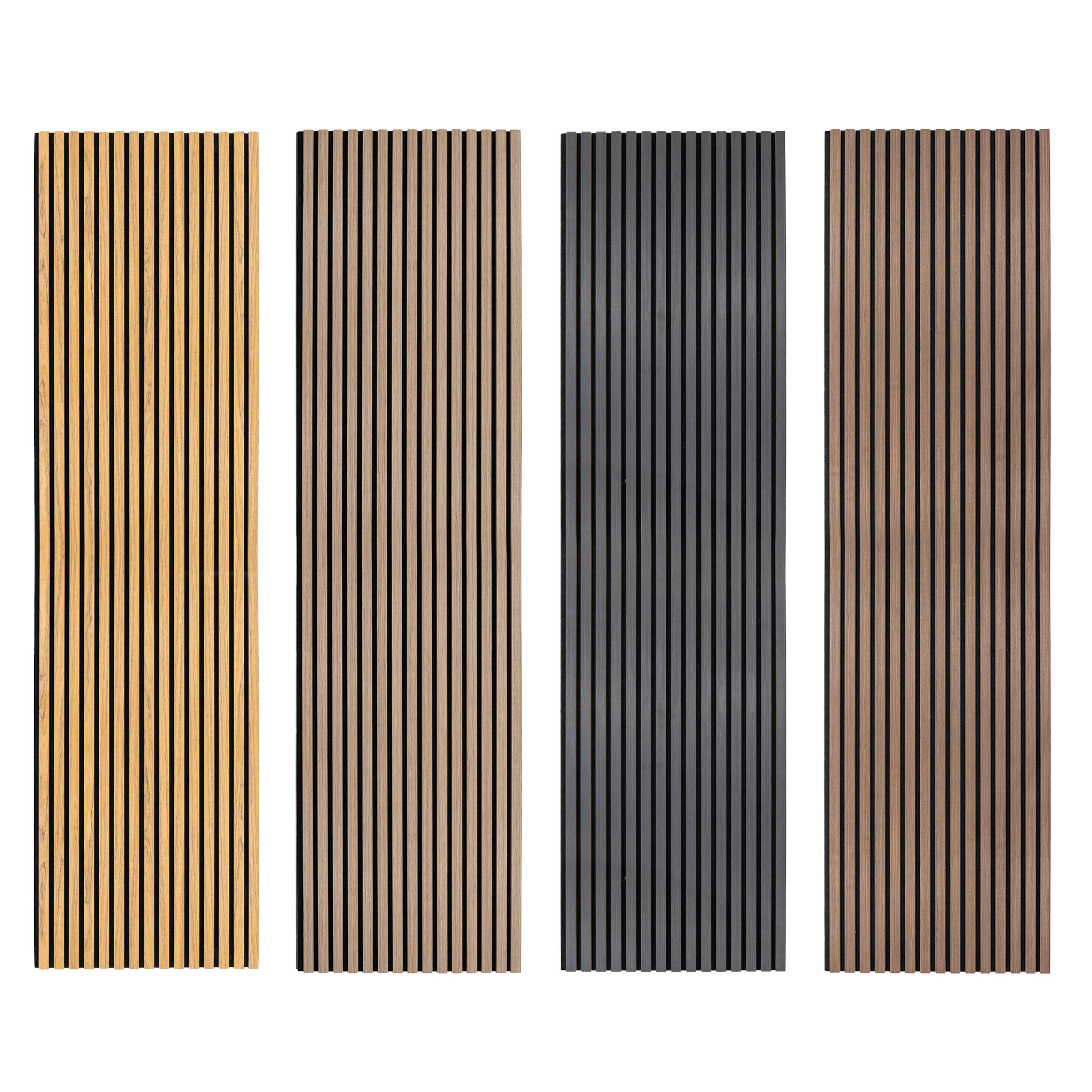 Acoustic Slatted Wall Panels