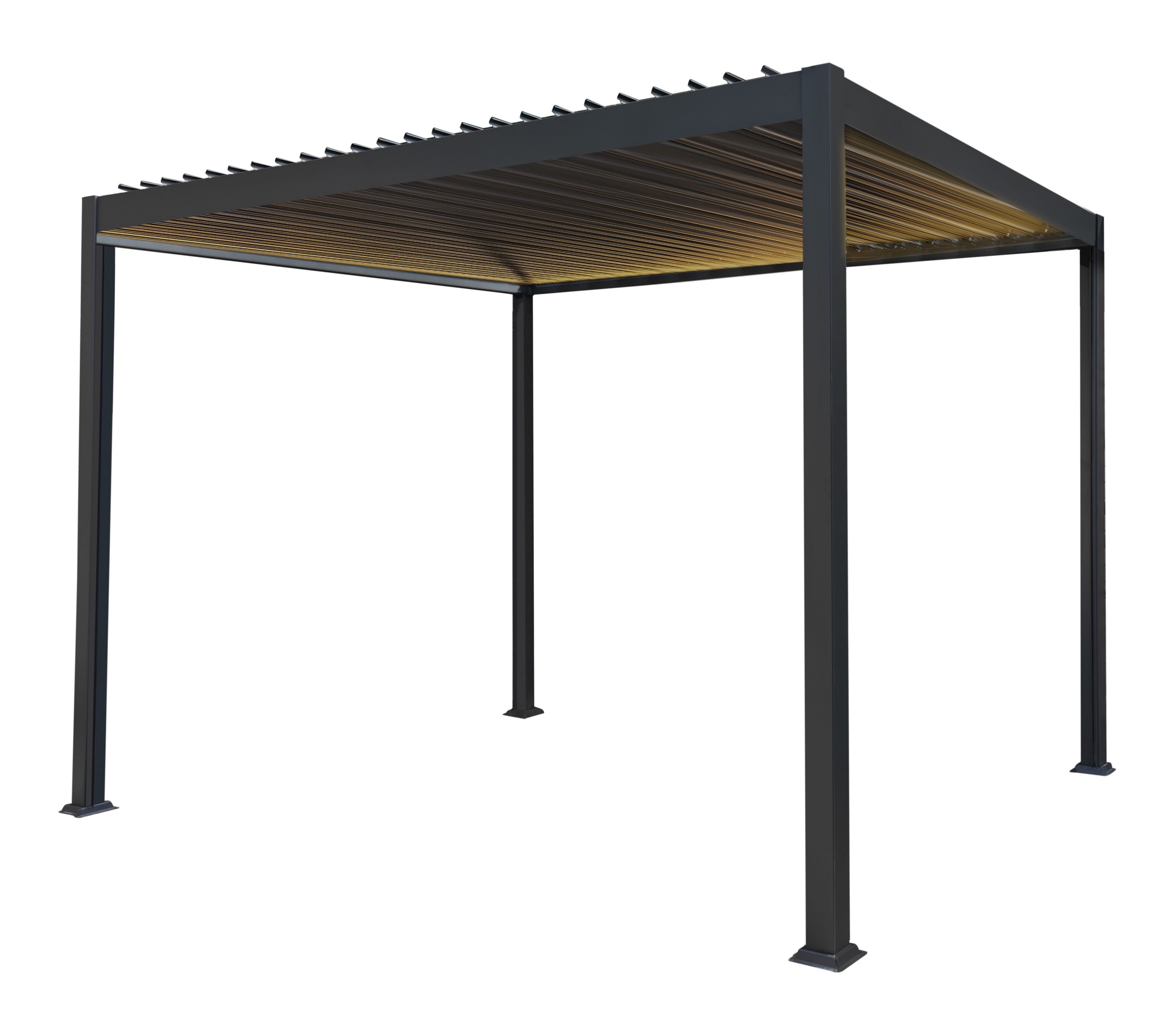 Aluminium Pergola with LED Lights