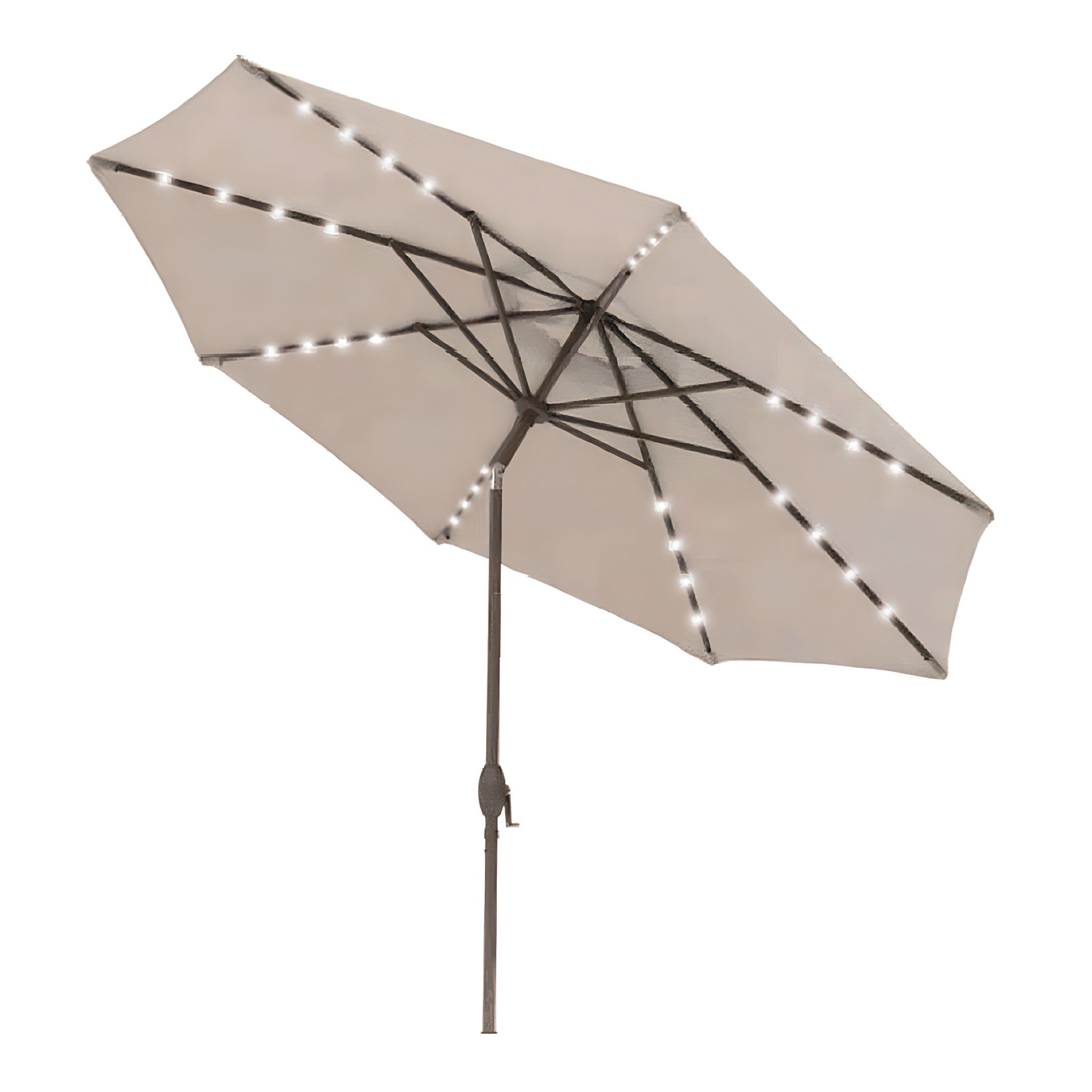 LED Parasol 2.4m Tilt Design