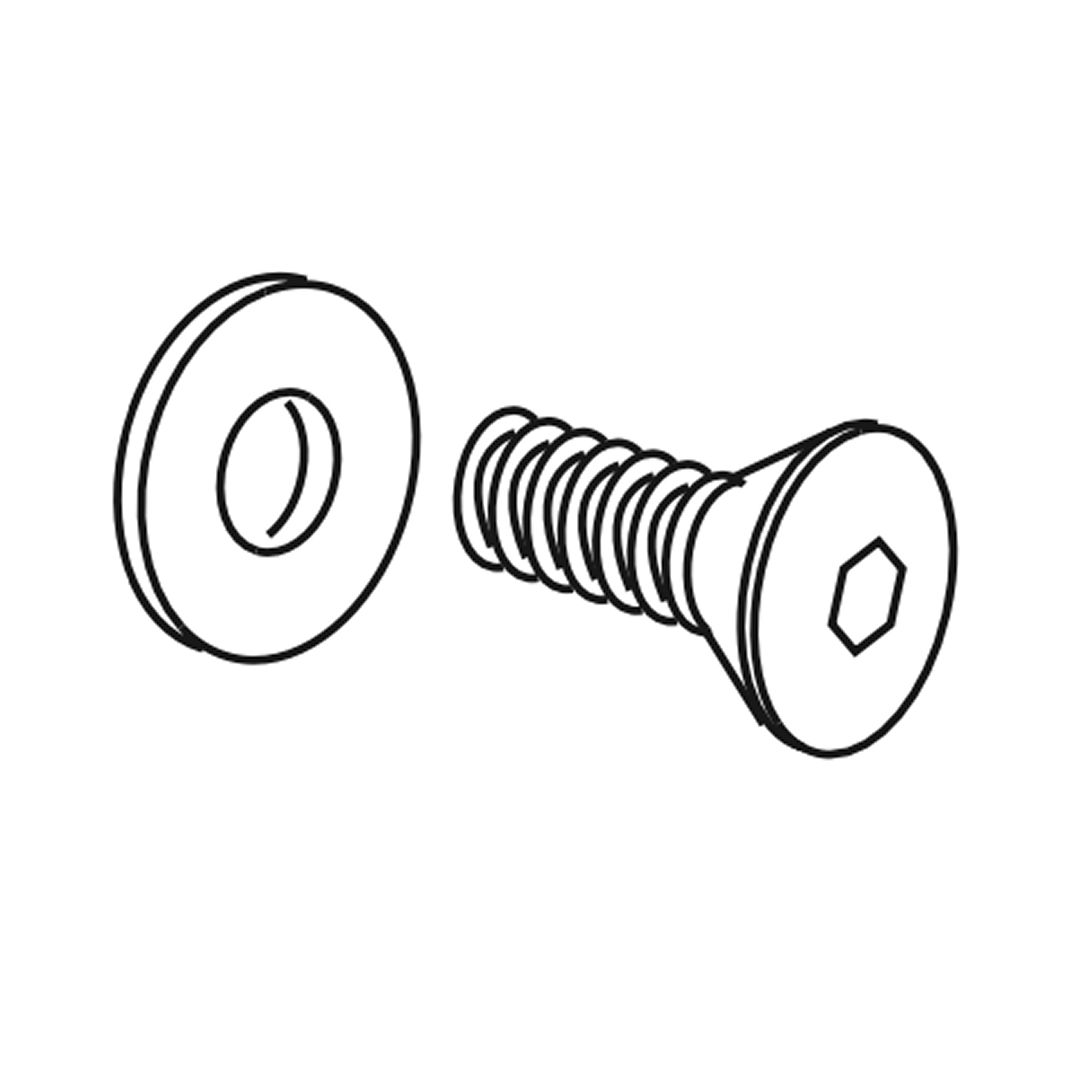 Counter-sunk screw
