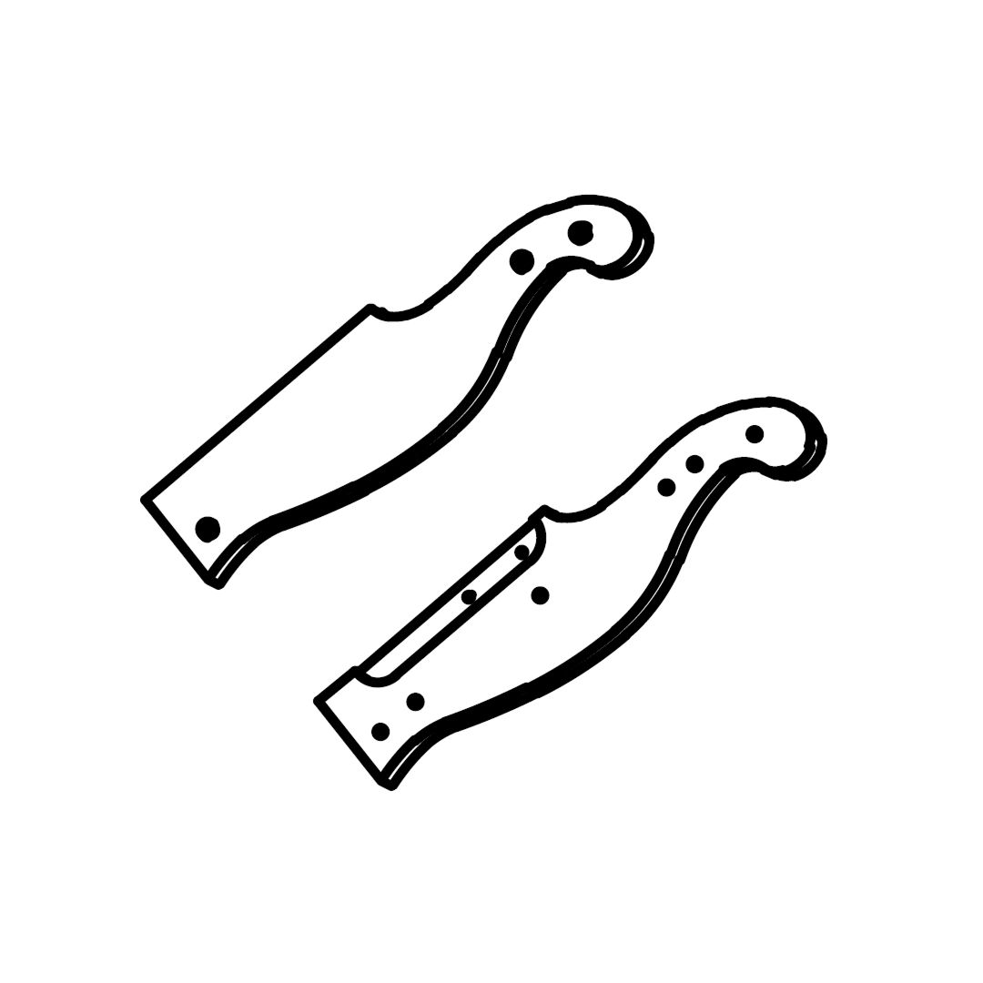 Footboard Wood Leg (L/R)