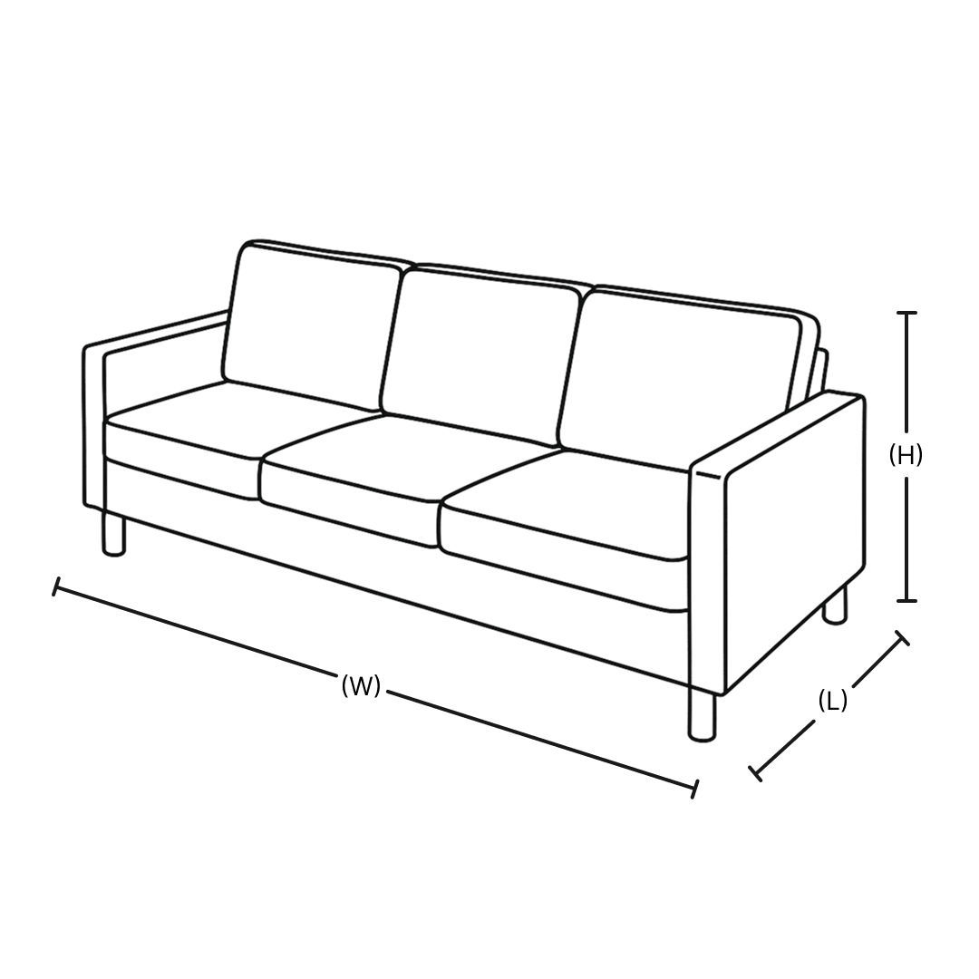 sofa measurements