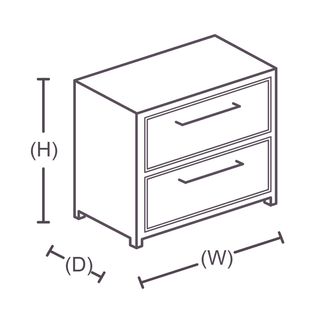 bedside with measurements