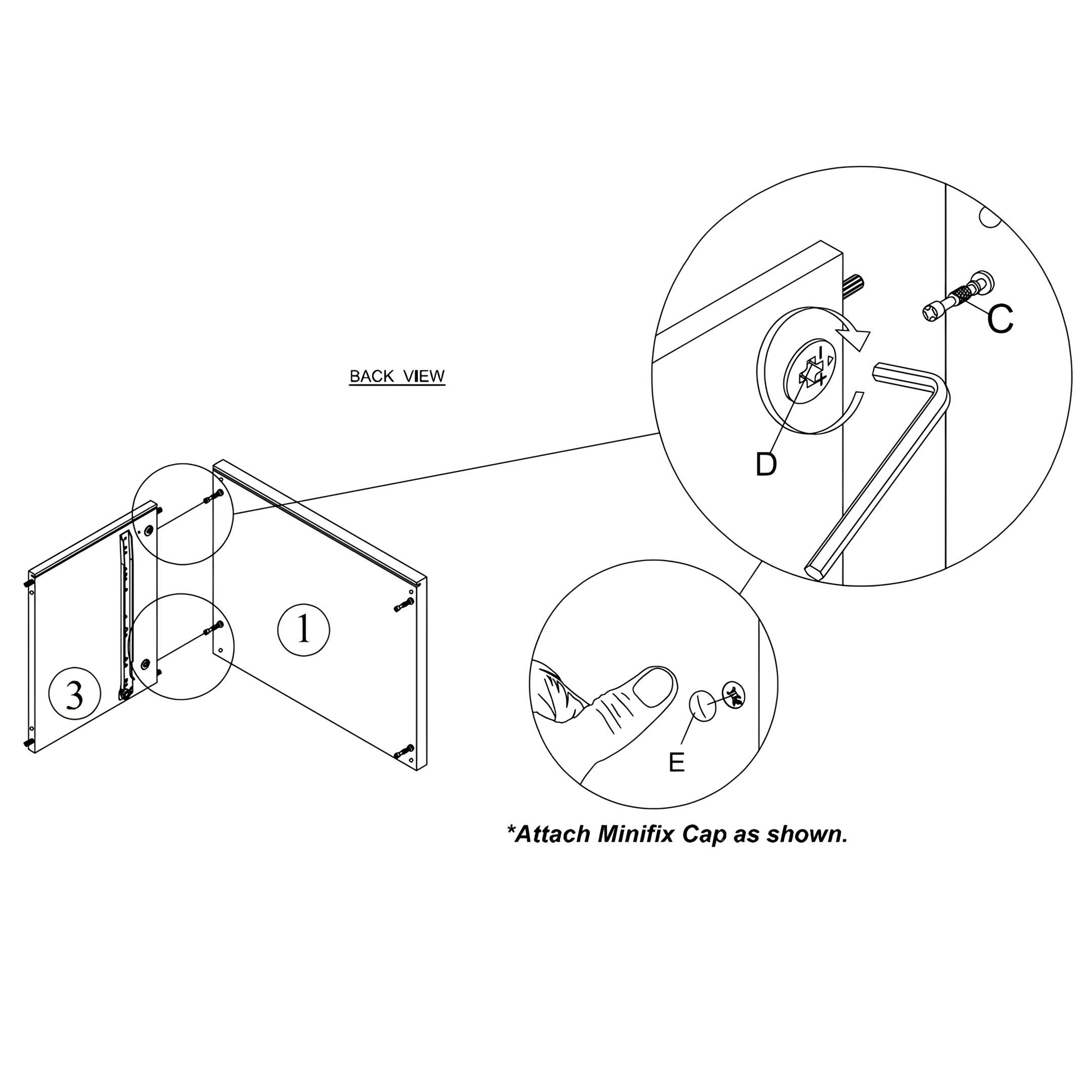 Attach the Right Side Panel to the Top Panel