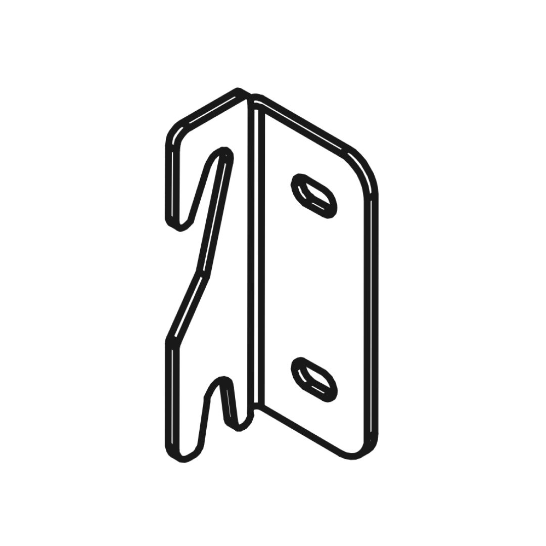 Media Tray Bracket - LH