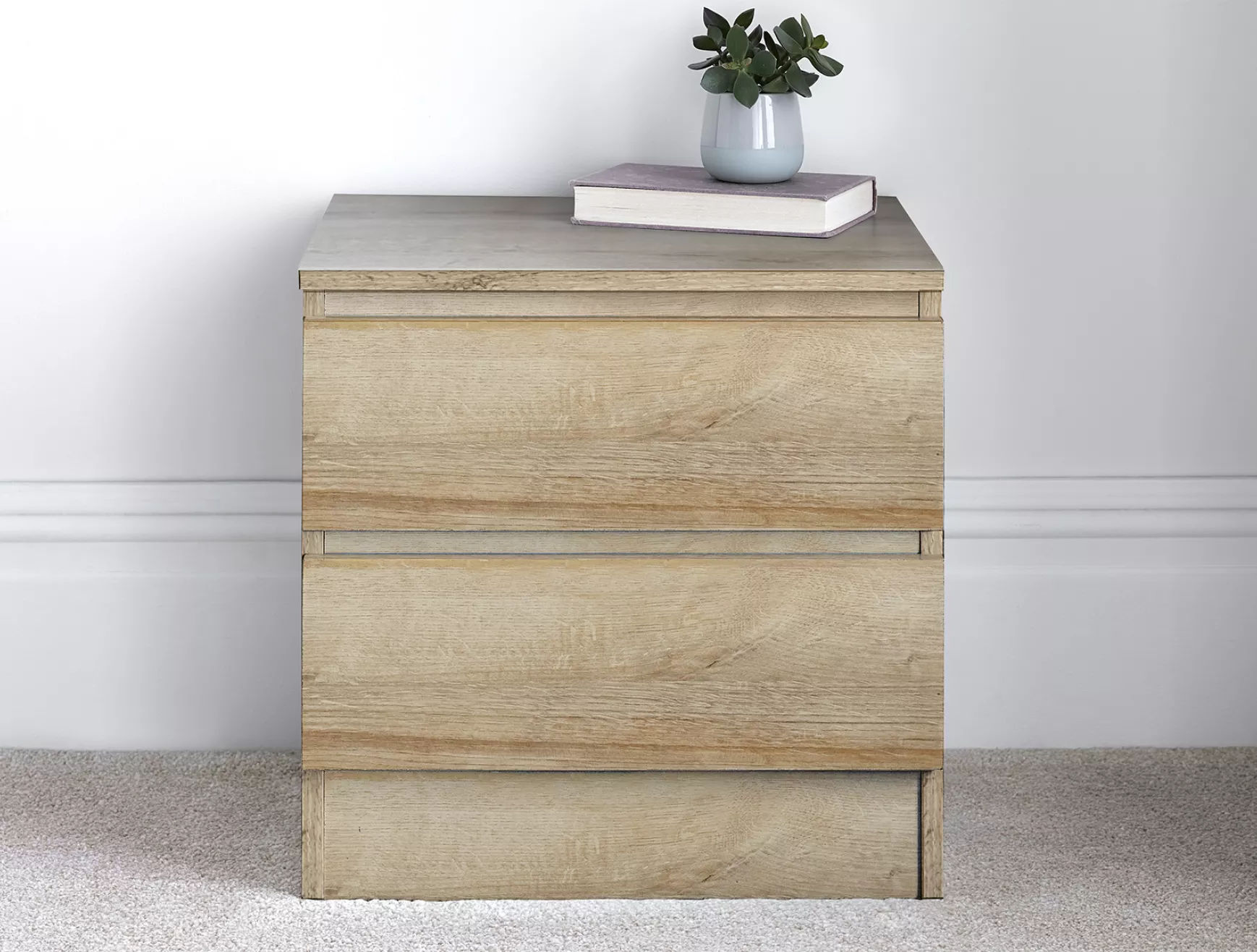 Emma 2 Drawer Bedside