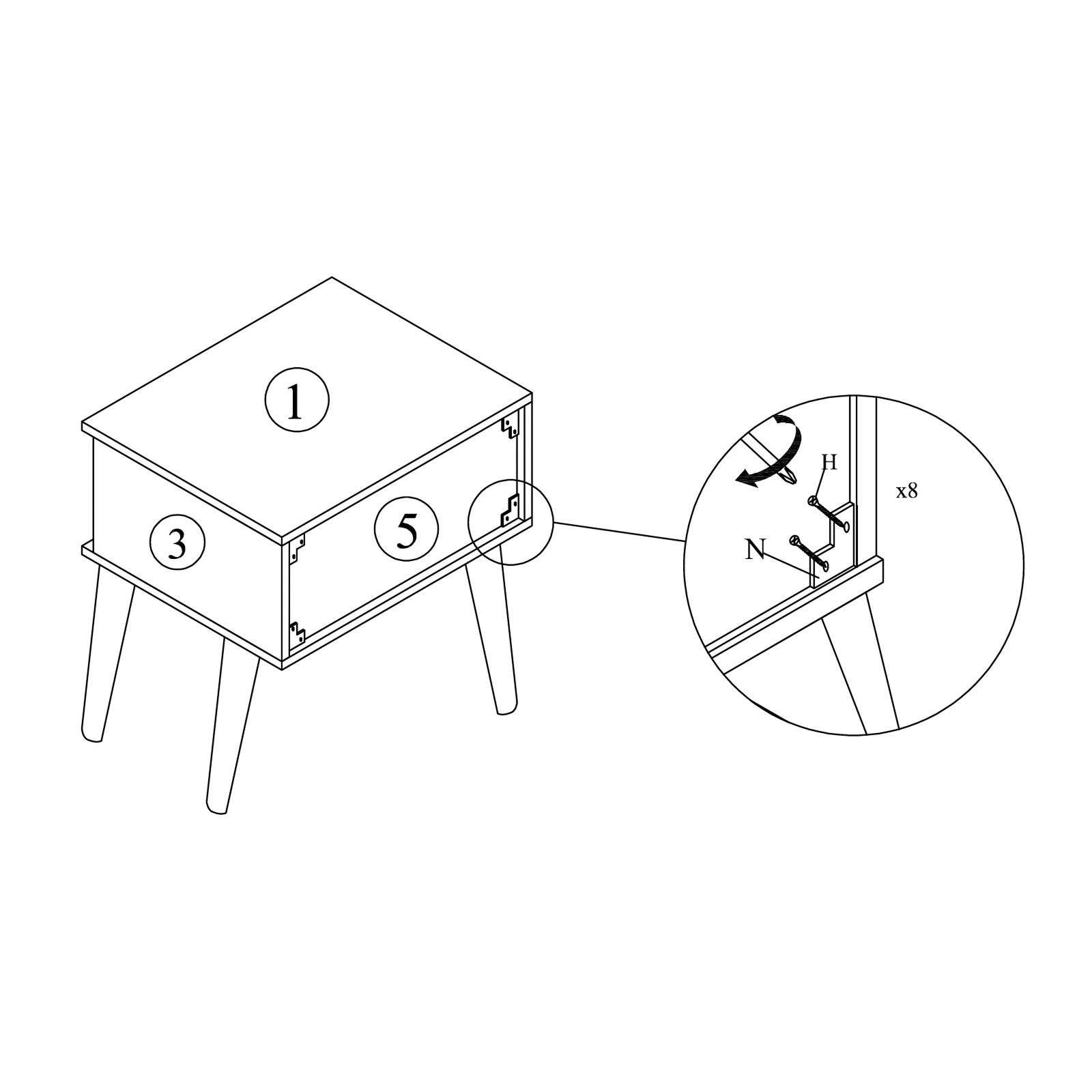 Reinforce Frame with L Brackets