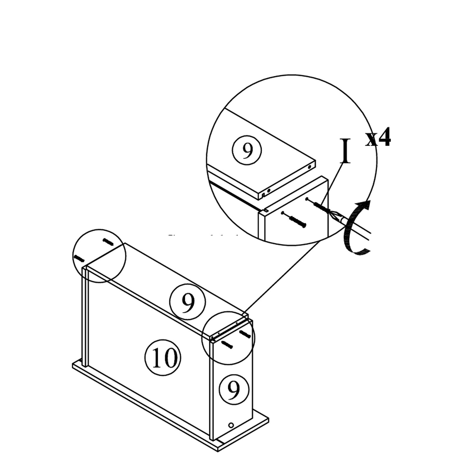 Secure the Drawer Back Panels