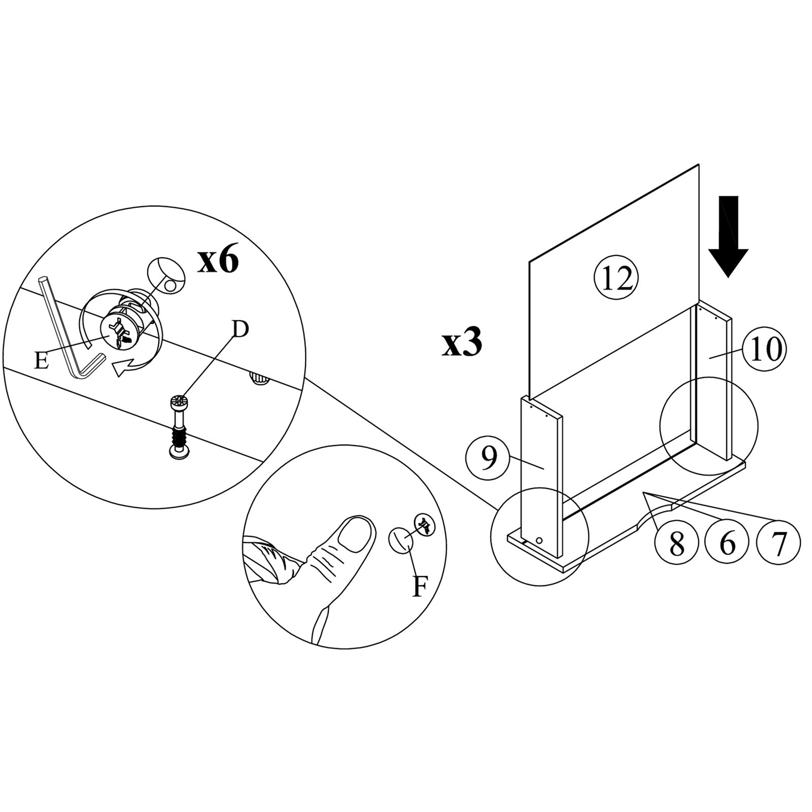 Assemble the Drawers