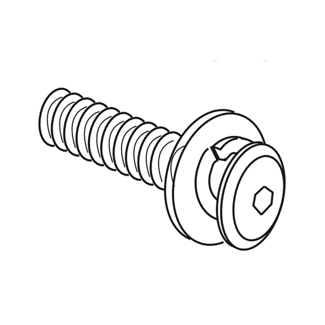 Bolt set M8 x 25mm