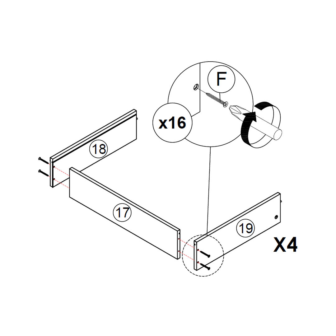 Assemble the Drawer Frame