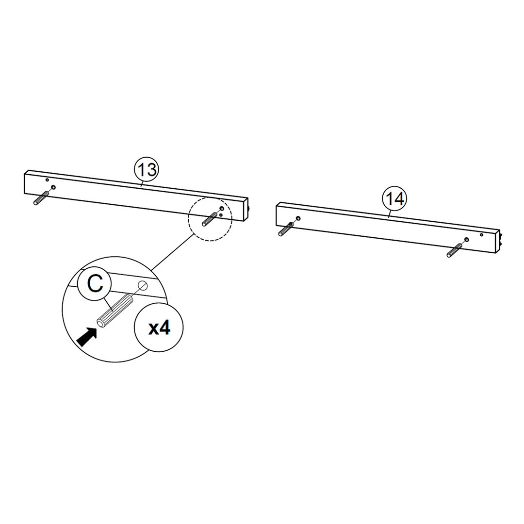 Prepare the Drawer Rail Support Blocks