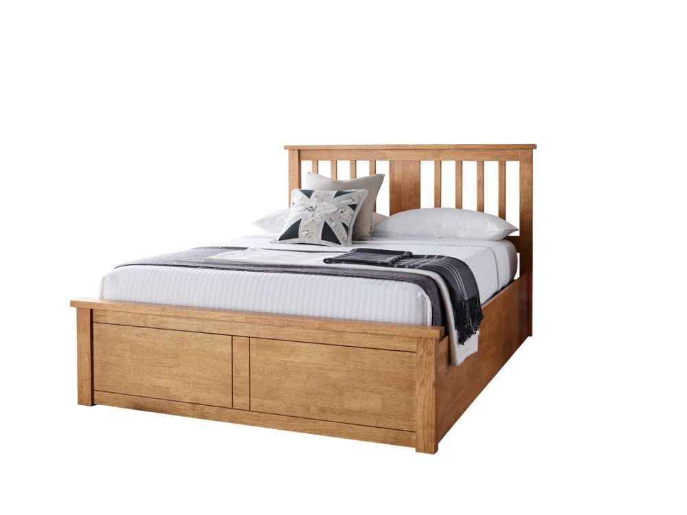Malmo Wooden Ottoman Storage Bed