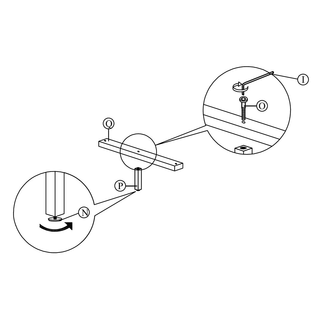 Install Legs and Adjust Height