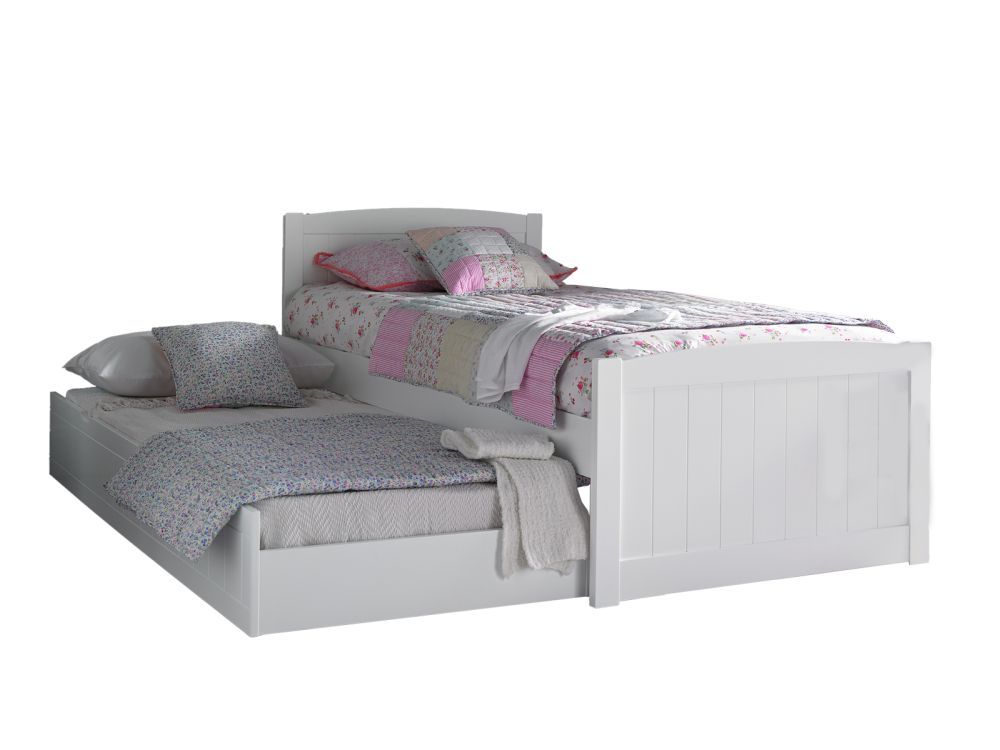 Portland Solo Bed Frame With Liv & Lou Guest Underbed
