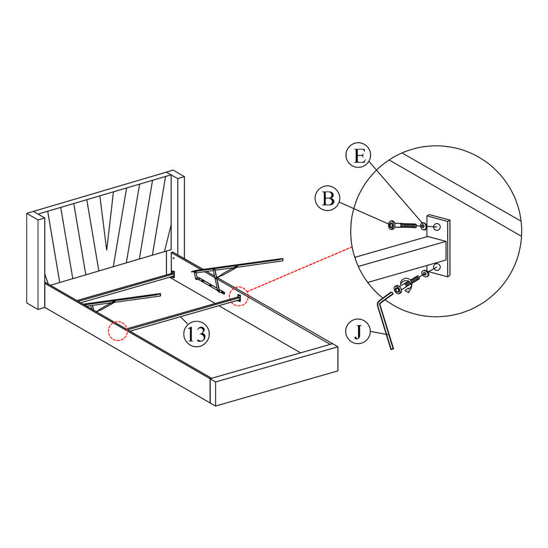 Secure Side Rail Connector Bars