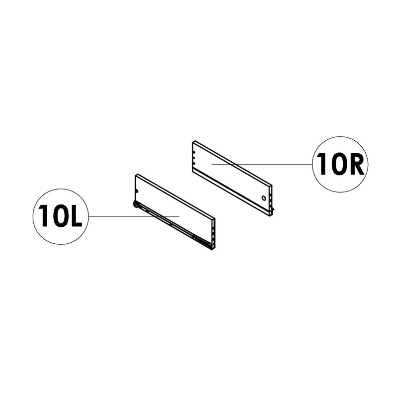 Drawer Side (L and R)