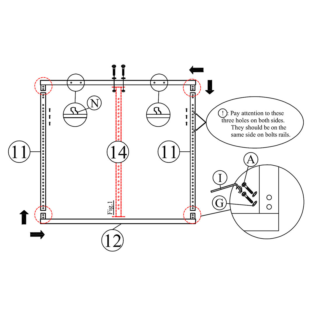 Install Metal Support Bars and Mattress Stoppers